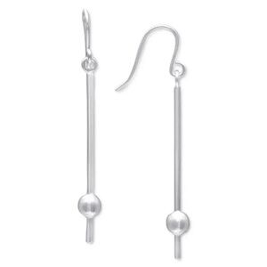 GIANI BERNINI Polished Ball Teardrop Drop Earrings in 925 Sterling Silver